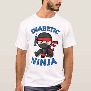 Camiseta Juventude Ninja diabética Tipo 1 T1D T1 Diabetes