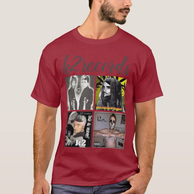 Camiseta k2records (Frente)