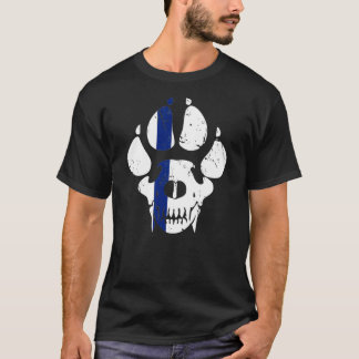 Camiseta K9 Cachorro - Linha Azul