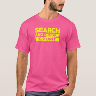 Camiseta K9 Linha Orange Fina Busca e Resgate SAR Equipe K-