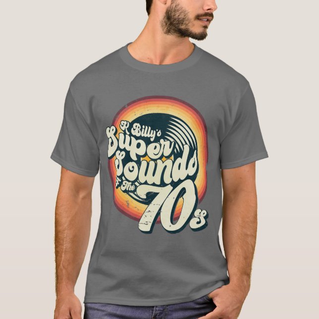 Camiseta K Billys Super Sounds of the 70s gift (Frente)