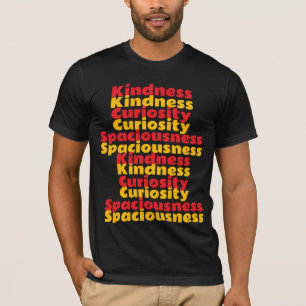 Camiseta K C S - Bondade Curiosidade Espacividade