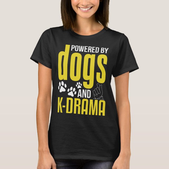 Camiseta K Drama Dog K Pop Drama Coreano (Frente)