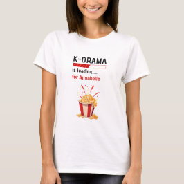 Camiseta K-Drama está carregando Personalizado