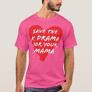 Camiseta K-Drama K-Pop Música Coreana Engraçado n