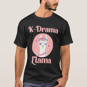 Camiseta K drama Llama Sul-Coreano Flag Kdrama Lovers Kore