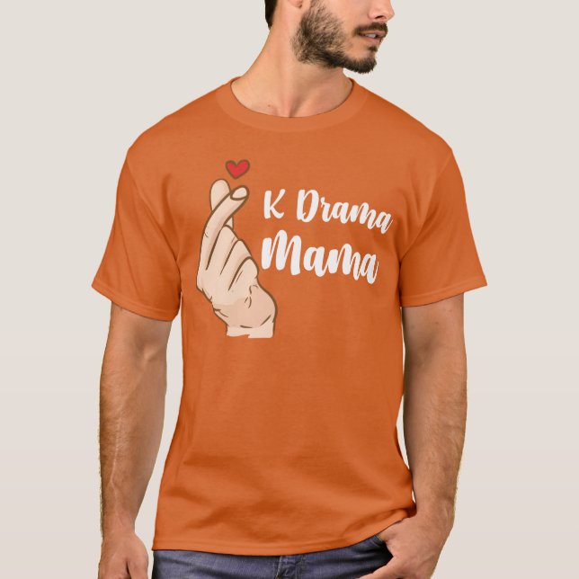 Camiseta K Drama Mama retro (Frente)