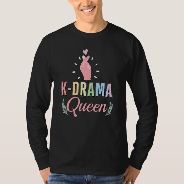 Camiseta K Drama Queen K Pop Drama Coreano (Frente)