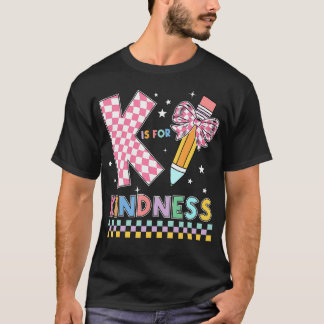Camiseta K é para gentileza, professor de Arco de Lápis bon