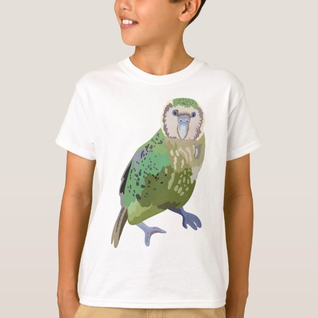 Camiseta K é para Kakapo (Frente)