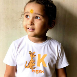 Camiseta K é para Kangaroo: Aventura de Aprendizado de Salt