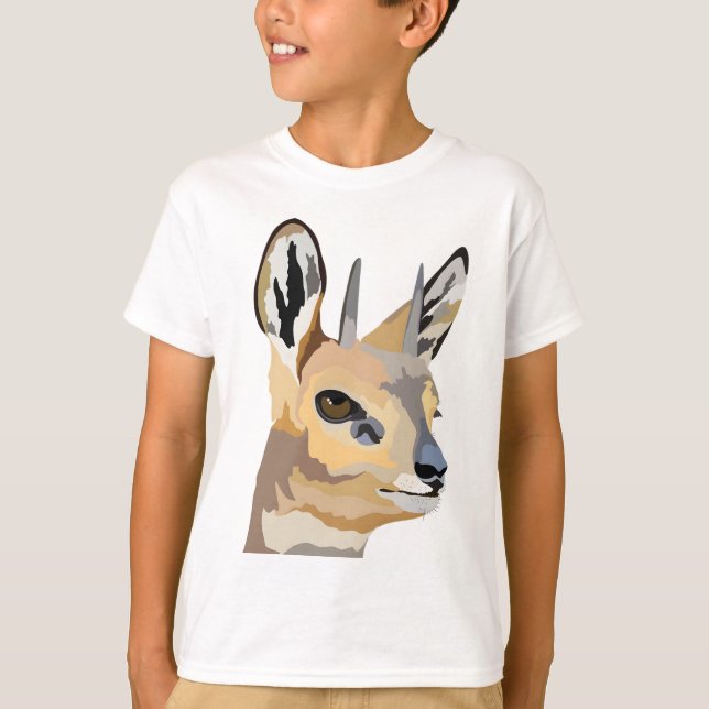 Camiseta K é para Klipspringer (Frente)