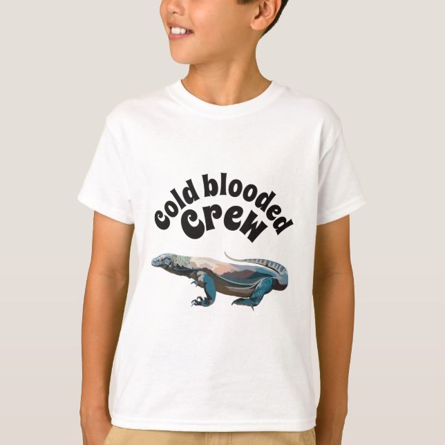 Camiseta K é para Komodo Dragon (Frente)