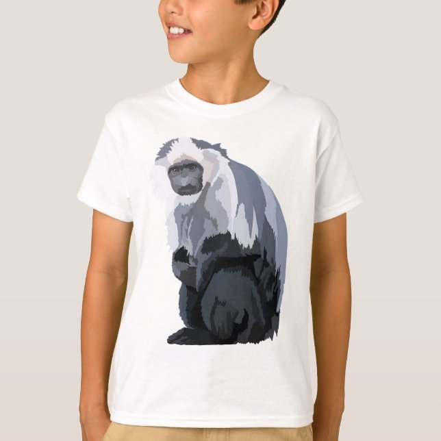 Camiseta K é para o Rei Colobus (Frente)