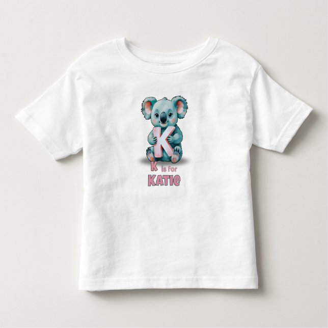 Camiseta K is for Katie – Custom  (Frente)