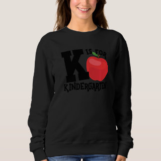 Camiseta K Is For Kindergarten Teacher Back To School Kinde