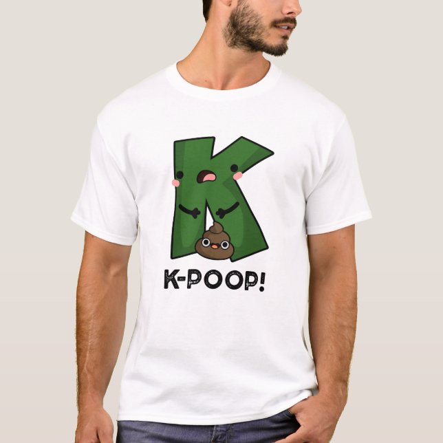Camiseta K-poop Funny K-pop Poo Pun (Frente)