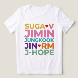 CAMISETA K-POP
