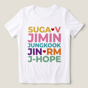 CAMISETA K-POP