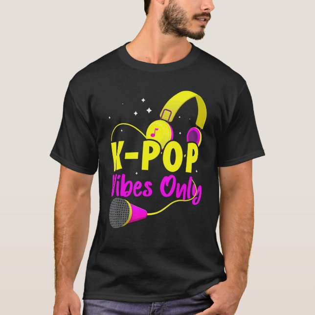 Camiseta K Pop apenas asiático (Frente)