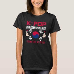 Camiseta K pop Coreia do Sul Coreia do Sul
