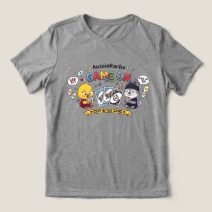 Camiseta K-Pop Duo Australiano Adota 12 Jogo de Cartas Perd