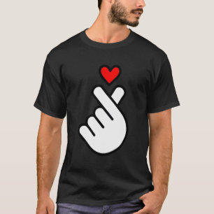 Camiseta K-Pop Heart K Pop Musik Korea Kpop - Símbolo H