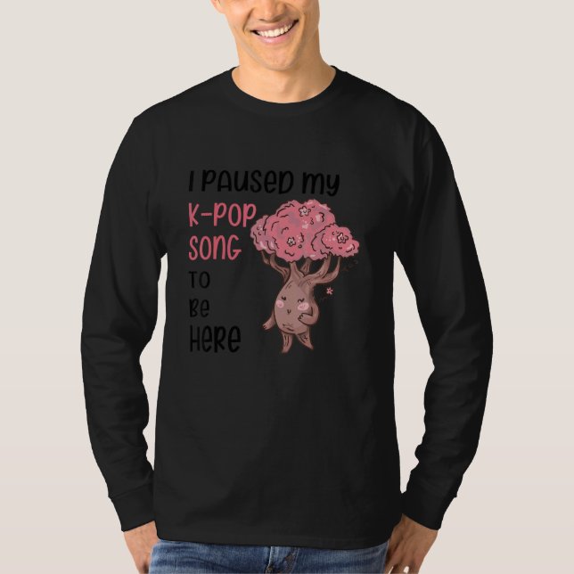 Camiseta K Pop Kpop Song em Pausa 9 (Frente)