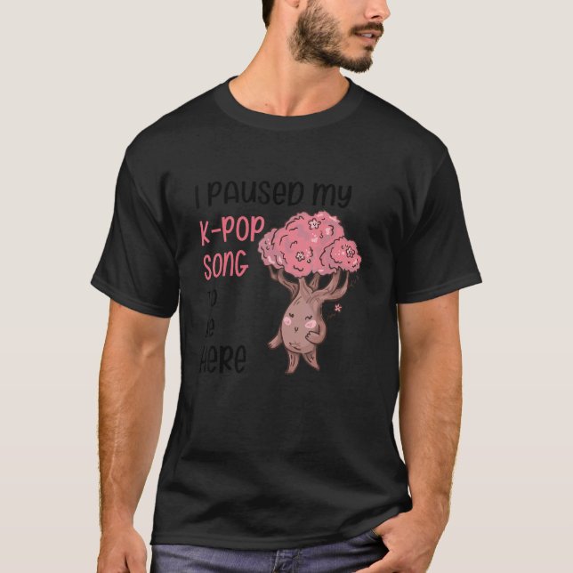 Camiseta K Pop Kpop Song em Pausa 9 (Frente)