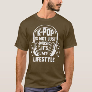Camiseta K-pop não é apenas música é Coreia do Sul