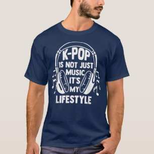Camiseta K-pop não é apenas música é Coreia do Sul