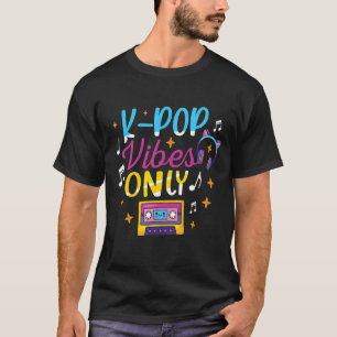 Camiseta K Pop só vende música Pop coreana na Coreia do Sul