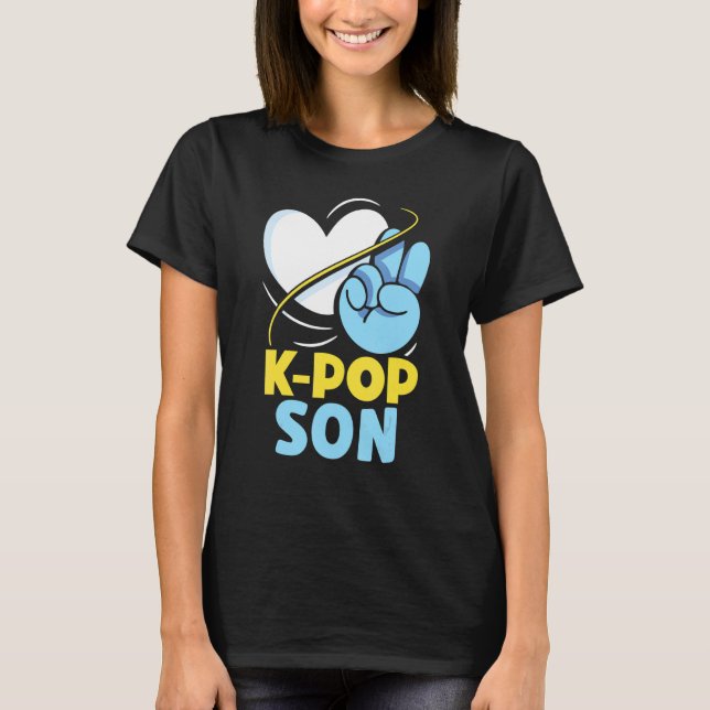 Camiseta K-POP Son Lover K-Pop Coreano Music Cute (Frente)