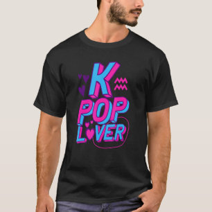 Camiseta K Pop sul-coreano Music Boys Girls Kpop