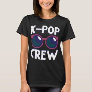 Camiseta K Pop Tripulação K Pop