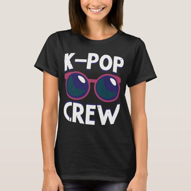 Camiseta K Pop Tripulação K Pop (Frente)