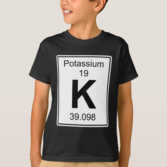 Camiseta K - Potássio (Frente)