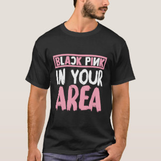 Camiseta K Preto Na Sua Área, Kpop Korea, Pop, Pop