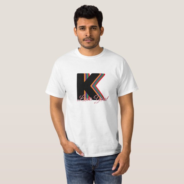 Camiseta K Te Amo (Frente Completa)
