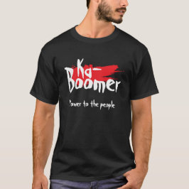 Camiseta Ka- boomer fun one word minimalist cool trendy