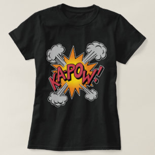 Camiseta KA-POW! Gráfico da banda desenhada