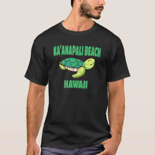 Camiseta Kaanapali Beach Hawaii Sea Turtle Themed