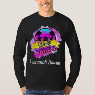 Camiseta Kaanapali Beach Summer Vibes Hawaii Vacinação Vint