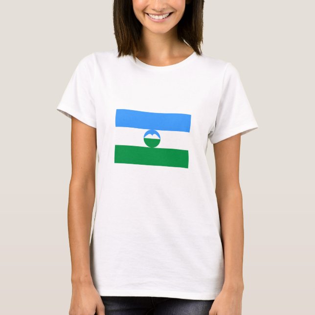Camiseta Kabardino Balkaria Flag (Frente)