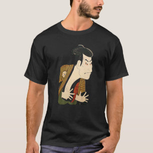Camiseta Kabuki Ator Otani Oniji III Sharaku Arte japonesa