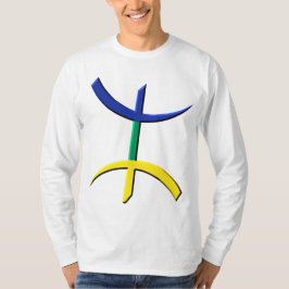 Camiseta kabyle do tricolore do aza