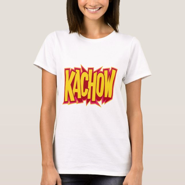 Camiseta kachow sticker (Frente)