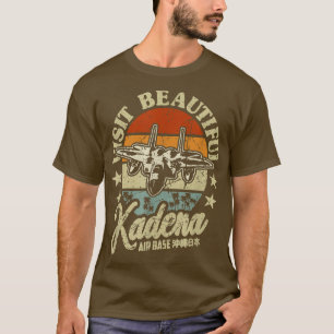 Camiseta Kadena, na base aérea, visitou Bela Kadena USAF Ok