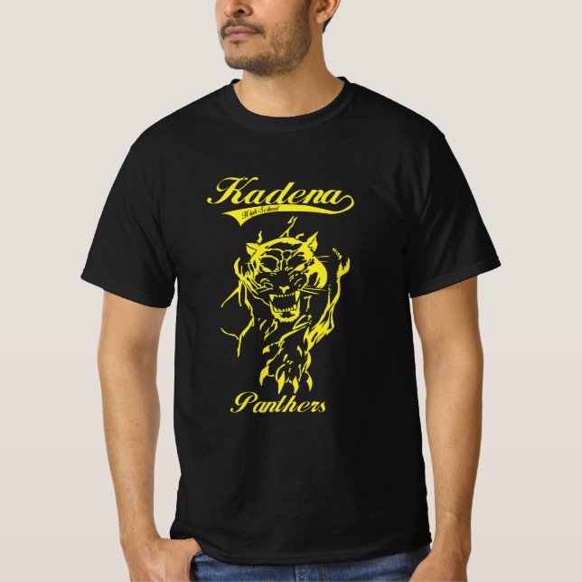 Camiseta Kadena Segundo grau Panthers Ryukyu 沖 縄 Okinawa Ja (Frente)