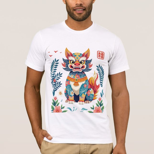 Camiseta Kagu Shisa Inspiração (Frente)